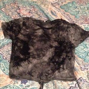 Tie dye crop top
